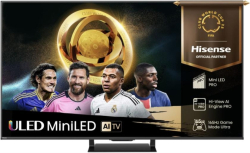 Телевизор Hisense 55"U7Q Pro, 4K Ultra HD 3840x2160, ULED, FALD, Quantum Dot, 165Hz, IPS, 4xHDMI, 2xUSB, LAN, CI+, Black