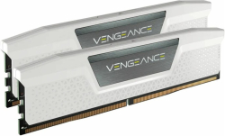 Памет CORSAIR VENGEANCE DDR5 32GB (2 x 16GB) DDR5 6400 CL32-40-40-84 1.40V Intel XMP - WHITE