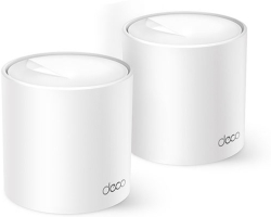 Безжични WiFi Mesh системa TP-Link Deco X10 (2 pack), Wi-Fi AX1500 Gbit Mesh