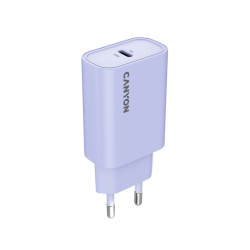 Кабел/адаптер CANYON charger OnCharge 30CL Max Power 30W 1xPD EU Purple