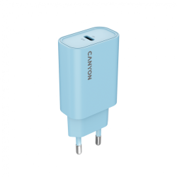Кабел/адаптер CANYON charger OnCharge 30CL Max Power 30W 1xPD EU Light Blue