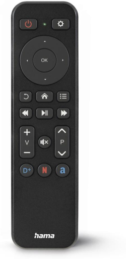 Аксесоар за телевизор HAMA Дистанционно управление за TV + Netflix, Prime Video, бутони Disney+, програмируемо