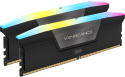 Памет Corsair Vengeance Black RGB 32GB(2x16GB) DDR5 6400MHz CL36 XMPAMD EXPO