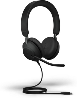 Слушалки Jabra Evolve2 40 SE, USB-C, MS Stereo слушалка с микрофон