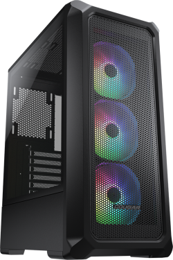 Кутия COUGAR Archon 2 Mesh RGB PC Case, Mid Tower, Black