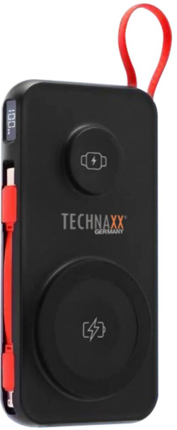  Technaxx TX-315 външна батерия 10000 mAh с 3-в-1 бързо безжично зареждане