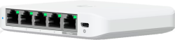 Комутатор/Суич Ubiquiti 5-port 2.5G switch that can be powered with PoE or a USB-C adapter; 4x 2.5 GbE ports, 2.5 GbE PoE input port for power