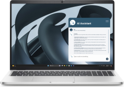 Лаптоп Dell Pro 16 Plus PB16255, AMD Ryzen 5 PRO 230, 512GB SSD, 16GB LPDDR5, 16" FHD+ 1920x1200, Windows 11 Pro