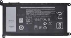 51KD7 батерия за лаптоп Dell, 3 клетки, 11.4V, 39Wh