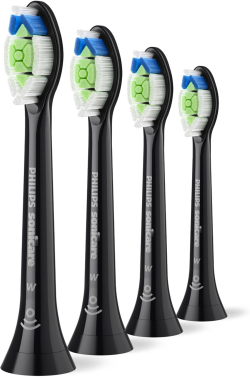 Четка за зъби PHILIPS toothbrush head Sonicare Optimal White 4pcs black