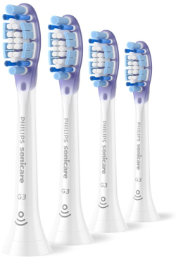 Четка за зъби PHILIPS toothbrush head Sonicare Premium Gum Care 4pcs white