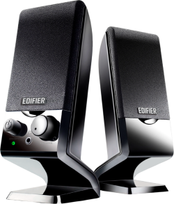 Колонки Edifier M1250 2.0 Audio System, USB, AUX, 1.2W (RMS), Volume Control, Black