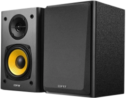 Озвучителна система Edifier R1000T4 2.0 Bookshelf Speakers, BT V5.0, RCA, 0.5-inch Tweeters, 4-inch Drivers, 24W (RMS), Control Buttons, Black