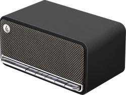 Edifier MP230 Bluetooth Speaker, BT V5.0, USB-C, AUX, TF Card, 2x 48mm Drivers, USB-C, 20W (RMS), Retro Black