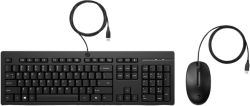 Клавиатура HP 225 Wired Mouse and Keyboard G2 (BG)