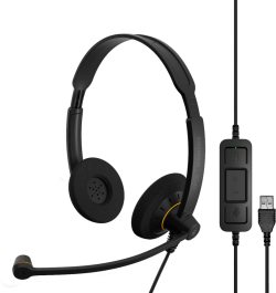 Слушалки EPOS I Impact SC 60 USB ML, черни