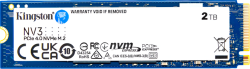  Kingston 2TB NV3 SSD M.2 2230 PCIe 4.0 NVMe, Read: 6, 000- Write: 5, 000MB-s