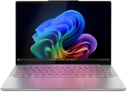 Лаптоп Lenovo Yoga Slim 7 Aura Edition 14ILL10, 14.0", 2.8K, Intel Core Ultra 7 258V, Intel Arc 140V, 32 GB LPDDR5X, 1 TB SSD, Сив