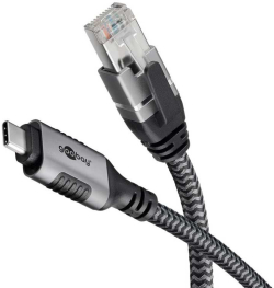 USB-C 3.1 към RJ45 Ethernet кабел