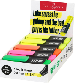  Faber-Castell Текст маркер TXTLNR, мини, неон, 10 броя