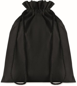  More Than Gifts Раница, тип мешка Taske, памучна, 105 g-m2, 250 х 320 mm, черна