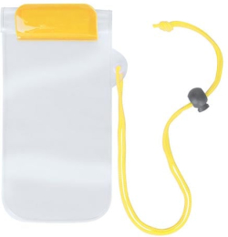 Калъф за смартфон Калъф за телефон Wapro, 95 х 230 mm, прозрачен, жълт