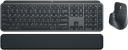 Клавиатура Logitech MX Keys Combo Gen 2, Безжична, 8000 dpi, Подложка за китка, 10 метра обхват, Черен