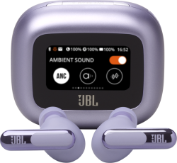 Блутут слушалки-тапи JBL Live Beam 3 - Лилав