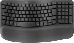 Клавиатура Logitech Wave Keys for Business, Graphite