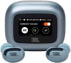 Блутут слушалки-тапи JBL Live Buds 3 - Син