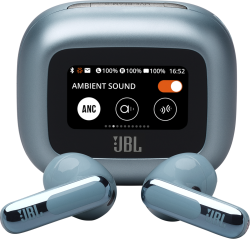 Блутут слушалки-тапи JBL Live Flex 3 - Син