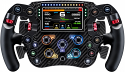 SIMAGIC FX Pro, 12 бутона, LCD дисплей, RGB осветление, Черен