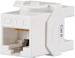 Женски конектор RJ45, гнездо UTP, Cat.6, 180 deg