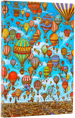 Paperblanks Тефтер Balloon Festival, Mini, мека корица, 104 листа