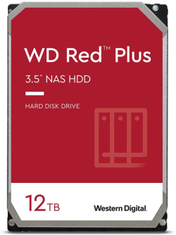 Хард диск / SSD Western Digital Red Plus 12TB SATA 6Gb-s 3.5inch 7200 rpm HDD