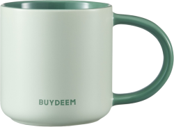 Продукт BUYDEEM Ceramic Mug 300 ml, model CD1018, color Cozy Greenish