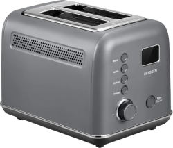  BUYDEEM 2 Slice Automatic Metal Toaster, model DT730E, color Ink Grey, EU