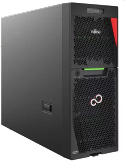  Fujitsu PRIMERGY TX1330 M6, F, Red. PSU,  Basic 2.5" kit (8x), iRMC advanced pack, 2x Modular PSU 500W titanium hp, Region-kit Europe, No powercord as order option, 32GB (1x32GB) 2Rx8 DDR5-4800 U ECC, Intel Xeon 6369P 8C-16T 3.3GHz,  ERP Lot 9,  TPM 2.0