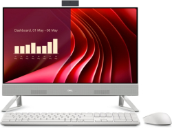 Компютър All-In-One Dell 24 All-in-One EC24250, Intel Core 7 150U(12MB cache, 10 cores, up to 5.4 GHz), 23.8" FHD (1920x1080) AG Touch WVA, 16GB,