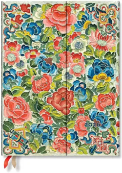  Paperblanks Планер Pear Garden, Ultra, хоризонтален, твърда корица, 80 листа, за 2026 година