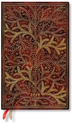 Paperblanks Планер Wildwood, Maxi, хоризонтален, мека корица, 88 листа, за 2026 година