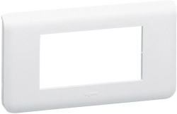 Продукт Рамка 4 модула Legrand Mosaic, бяла