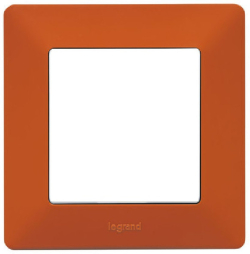 Продукт Единична рамка Legrand Valena Life, теракота