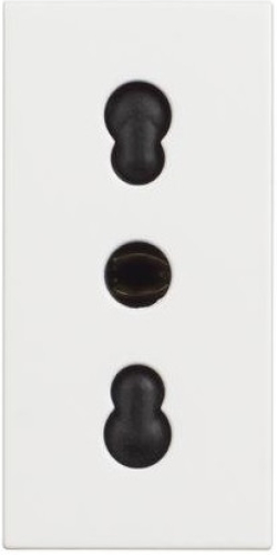 БУКСА 2Р+Е ИТАЛИАНСКИ СТАНДАРТ CLASSIA LEGRAND - БЯЛ