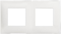 Продукт Двойна рамка Bticino Classia Legrand, леден сатен