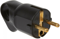 Продукт ЩЕПСЕЛ 2Р+Т 16А 250V С РИНГ LEGRAND - ЧЕРЕН