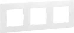 Продукт Тройна рамка Legrand Niloe, бял
