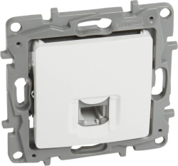 ТЕЛЕФОННА РОЗЕТКА RJ11 NILOE LEGRAND - БЯЛ