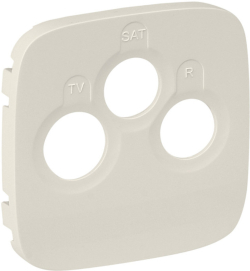 Продукт ЛИЦЕВ ПАНЕЛ TV-R-SAT VALENA ALLURE LEGRAND КРЕМ