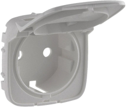 Други ЛИЦЕВ ПАНЕЛ ЗА КОНТАКТ ШУКО С КАПАЧЕ VALENA ALLURE LEGRAND - АЛУМИНИЙ